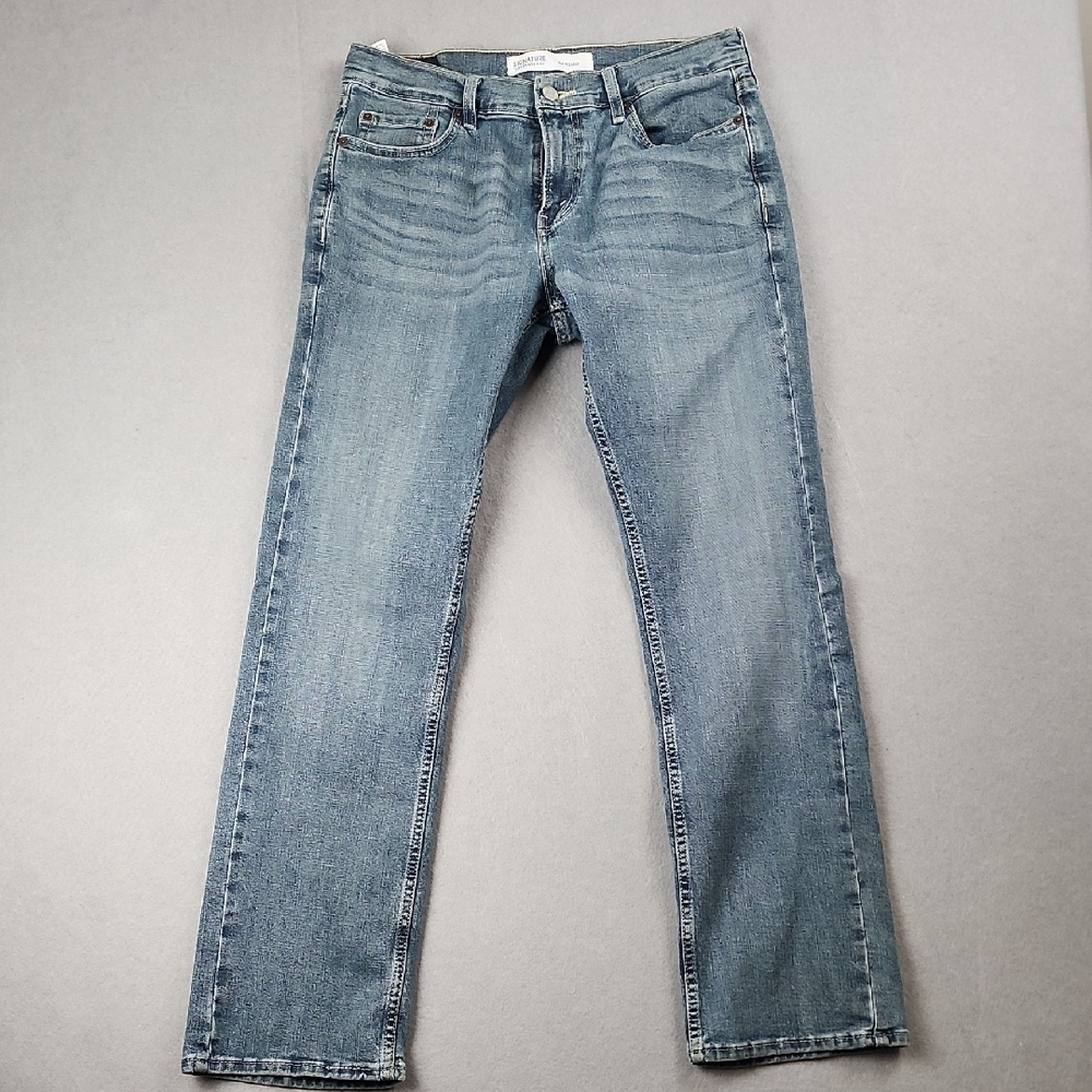 Men’s Levi’s Signature S61 Relaxed Fit Jeans - 30x29.5 Light Fade